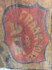 Wooden Frank Jones Brewing Co Inc Beer Crate, Portsmouth NH