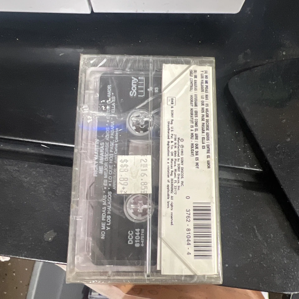 Me Amar s by Ricky Martin (Cassette, Apr-1993, Sony Discos Inc.) Foto 2 de 2