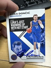 Luka Doncic Autographed Card No COA