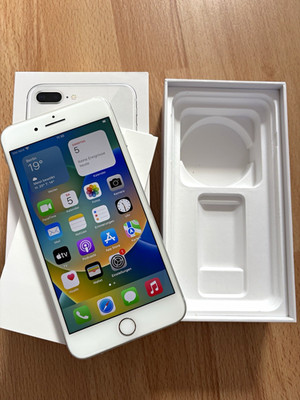 Apple iPhone 8 Plus - 64GB - Weiß - OVP - TOP Zustand!