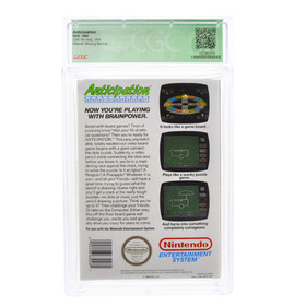 Graded NES Cart CIB - Anticipation CGC 7.0 *Missing Manual*