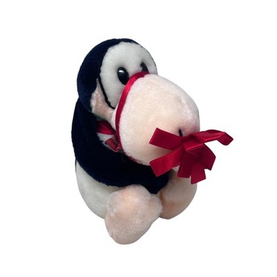 Opus Penguin Plush Bloom County Tangled Christmas Ribbons Present Bow Dakin 1985