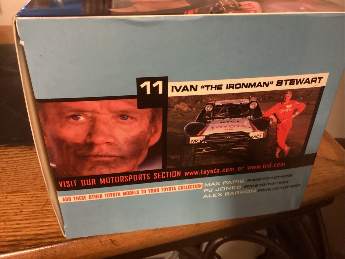 Autoart Ivan Stewart Toyota Trophy Truck TRD Rare 1/18 Box