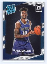 2017 Donruss Optic #167 Frank Mason III RC, RR MT/NRMT