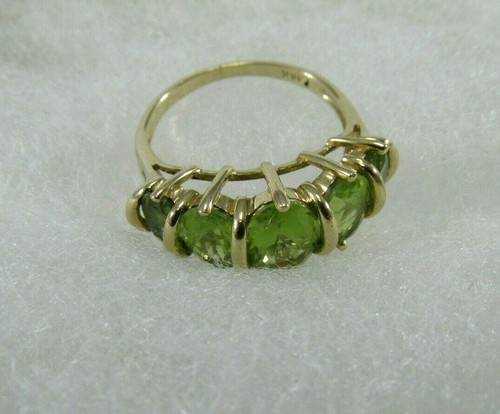 14k Gold 4ct Citrine Designer Dinner Ring Size 7 SAVE 500. #R620 - Picture 9 of 10
