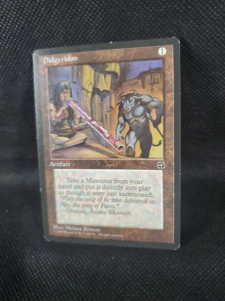 Didgeridoo NM English Homelands Magic The Gathering MTG Reserved See Pics - Image 2 of 4