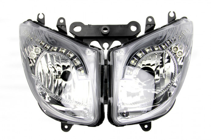 Phare avant LED pour TMAX 500 améliorant la visibilité de nuit sur votre scooter YAMAHA