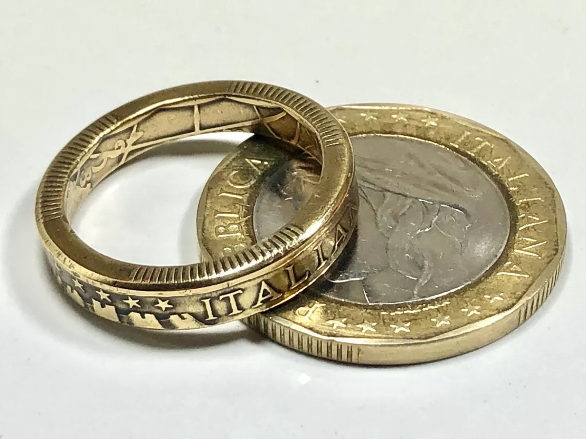 Buy Coin Ring Gold Plated American Diamond Ring Queen Elizabeth Ring India  Diamond Jewelry Cocktail Ring Statement Ring Coin Jewelry CZ Ring Online in  India - Etsy