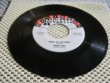 BERNIE KNEE / KING OF NOTHING / DON'T SET ME FREE / ROULETTE 45 RPM EX