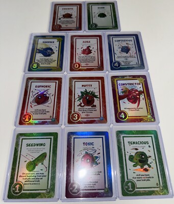 Doomlings Overlush Holofoil Lot Of 11 Cards Pack Fresh Not Played Bundle A  