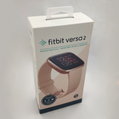 Fitbit Versa 2 Activity Tracker - Petal/Copper Rose