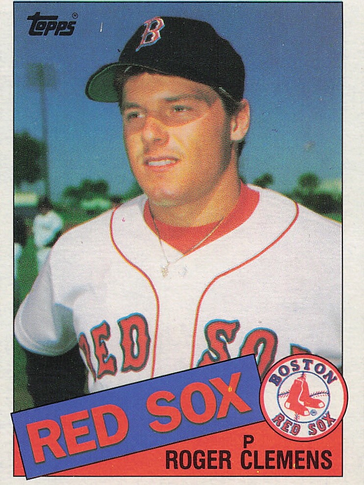 1985 Topps #181 Roger Clemens Rookie Card | eBay