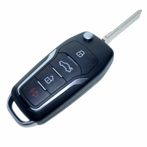 A-KEY style flip key remote for 09-15 PILOT chip keyless entry fob clicker alarm - Afbeelding 1 van 3