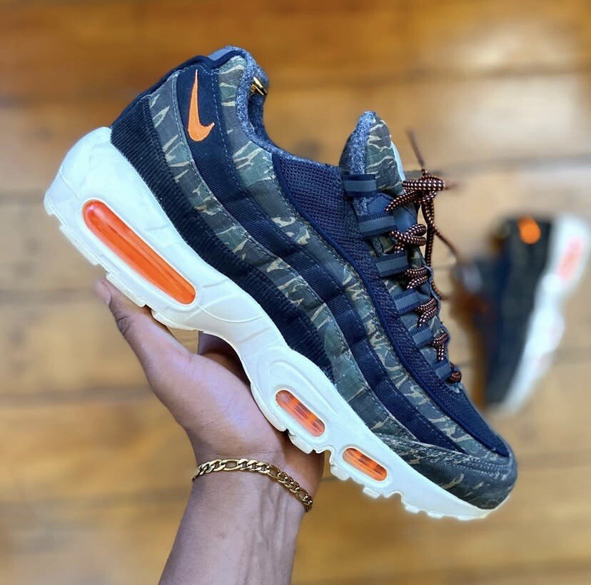 Nike 2024 Nike Air Max 95 Carhartt Wip Camo Air Max 95 Carhartt