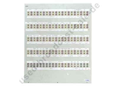 Audio Steckfeld Lemosa 12HE 19'' Rackeinbau mit 200 Buchsen, #140