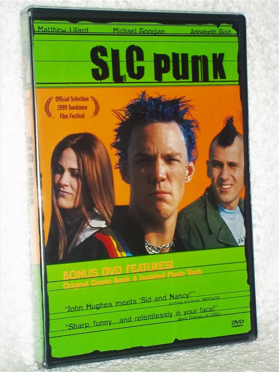 SLC Punk (DVD, 1999) Matthew Lillard Annabeth Gish alt rock music indie comedy SLC Punk (DVD, 1999) Matthew Lillard Annabeth Gish alt rock music indie comedy