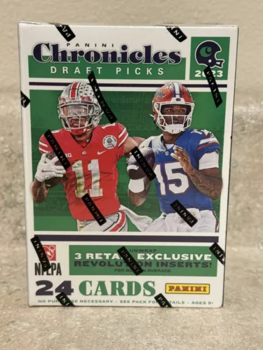 2023 Panini Chronicles Draft Picks Football Blaster Box