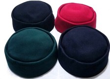 Original Traditional Red Blue Green  Black Unisex Quality Wool Hat Cap