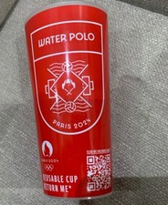 Sammelbecher Cup Coca Cola Collector Cup Olympia Olympics  Paris 2024 Water Polo