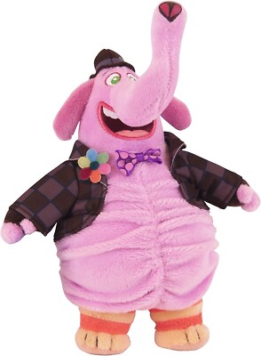 Disney Inside Out 8 Zoll Bing Bong rosa Elefant weiches Plüschtier NEU ETIKETT GESCHENK