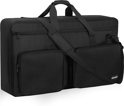 Padded DJ Controller Travel Case for XDJ-RX2 RX3 Prime 4 MCX8000 Mixtrack Pro 3