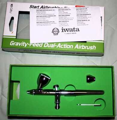 Iwata NEO CN Gravity Dual-Action Airbrush  (IW-NEO-CN) New in Box