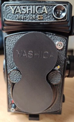 Bouchon boitier Yashica Mat, Yashica 124G body Lens Cap+ laser logo