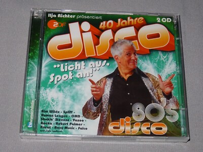 40 JAHRE DISCO - 80'S DISCO (ILJA RICHTER) - V.A. / 2-CD-SET 2011 OVP! SEALED!