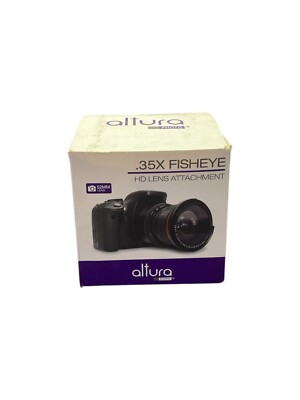 New Altura Photo 58mm .35x Fish Eye Lens Attachment HD