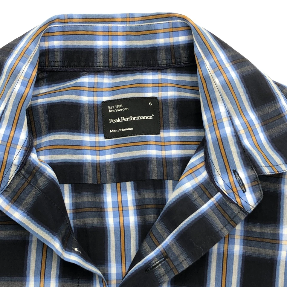 Camisa informal de manga larga PEAK PERFORMANCE para hombre calce ajustado ED S talla S Foto 4 de 4