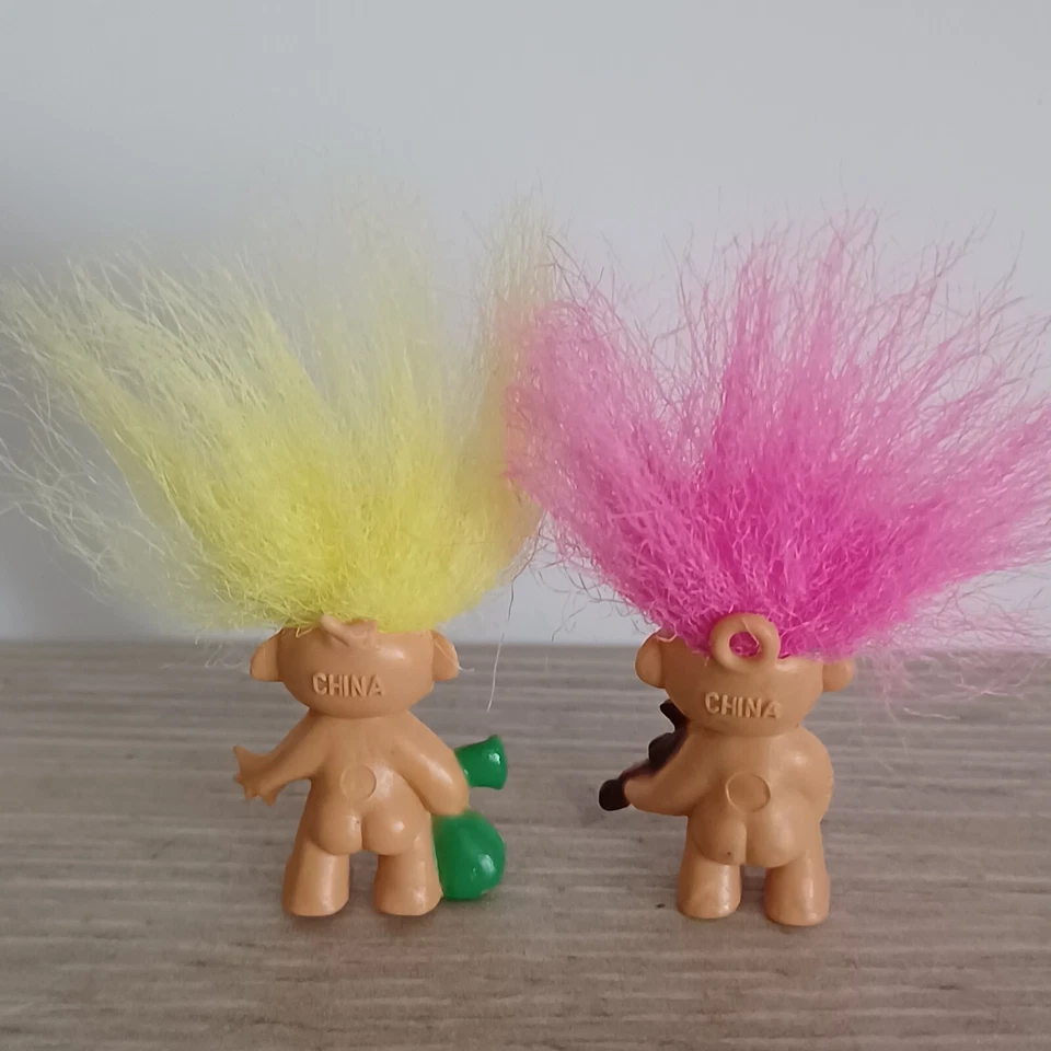 Lot de 4 Figurines mini Trolls - Années 80-90' - Photo 3/4