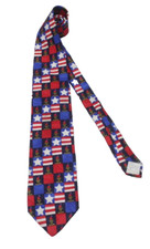 2779) RALPH MARLIN (OLYMPIC GAMES) MEN'S TIE 100% SILK MADE IN USA