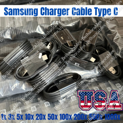 USB Type C Fast Charging Charger Cable For Samsung S8 S10 S20 iPhone15 16 17 LOT