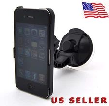 NEW iPhone 4S 4 4G Suction Swivel Car Window Dock Mount 4th Gen windshield at&t