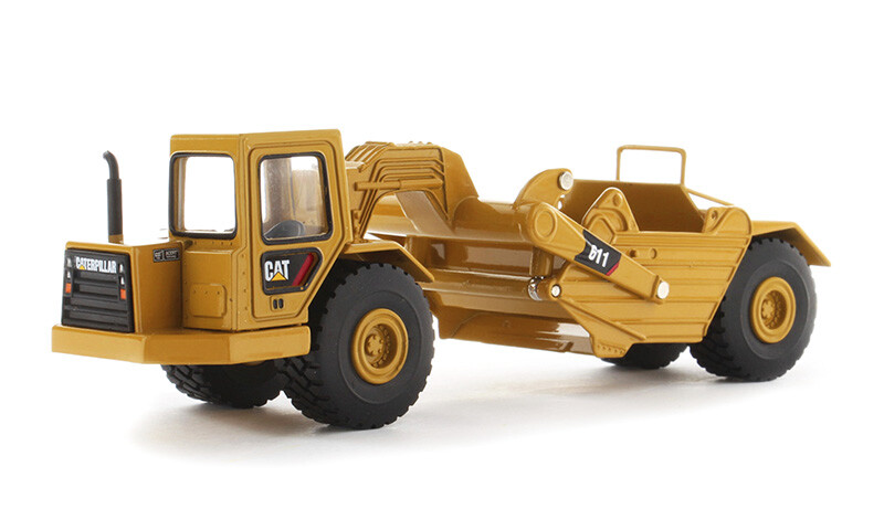 1/64 DIECAST MASTERS Caterpillar 611 Wheel Tractor Scraper | eBay