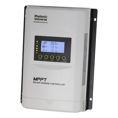 40A MPPT Solarladeregler mit integriertem Bluetooth für 12V/24V Systeme