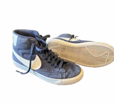 Nike Blazer Mid Premium Mens Size Blue Athletic Shoes
