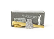 Genuine Tie Clip Rollei 2.8GX Rolleiflex Tie Pin NEW OLD STOCK Boxed