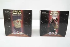Star Wars Phantom Menace Walking Throne Jar Jar Binks Squishy Taco Bell 1999 TY