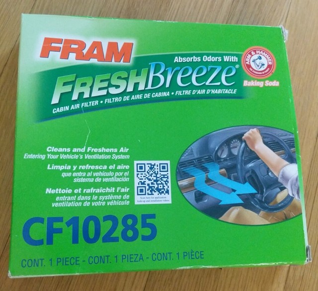 FRAM Fresh Breeze Cabin Air Filter CF10285 NEW eBay