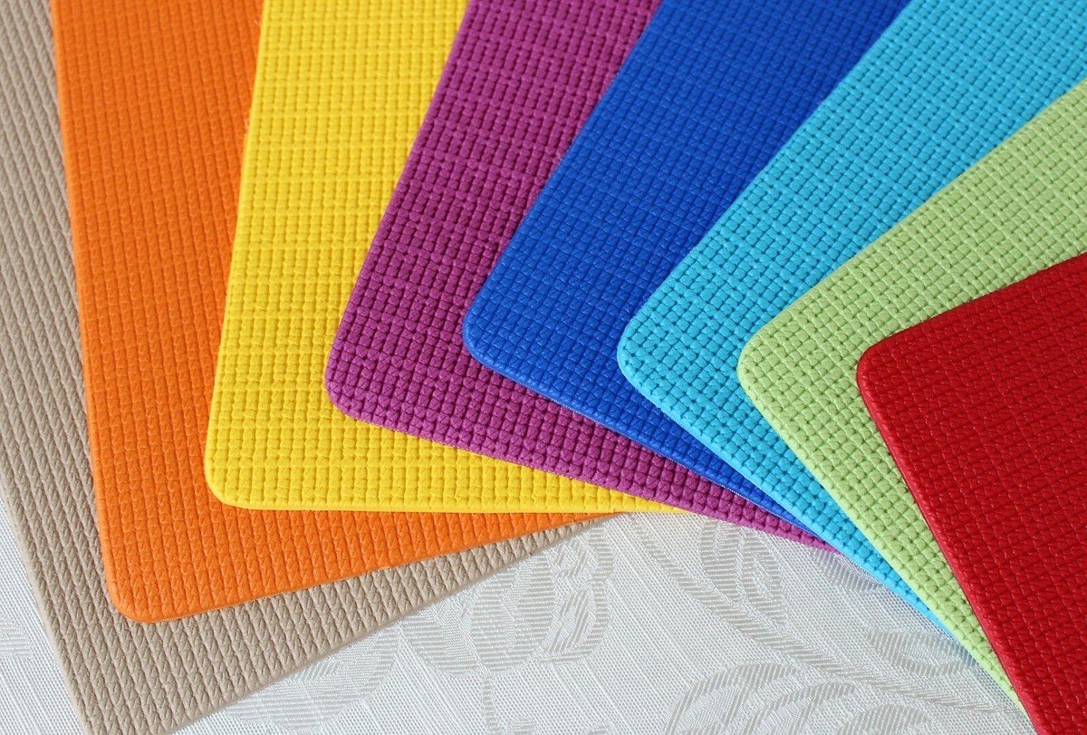 Tovagliette Americane Lavabili - Set 2 Pezzi Doppia Faccia Grigio Rosa - Foto 8