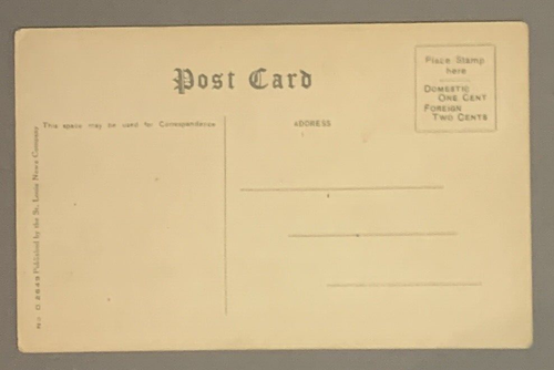 c1910 Postkarte Alton Illinois Unitarian Church & Parsonage unbesendet - Bild 2 von 2