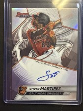 2025 Bowman's Best Refractor Best Of 2025 Auto Stiven Martinez #B25-SMA Orioles