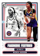 2025 Donruss WNBA #8 Rickea Jackson Franchise Features
