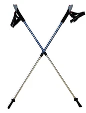 LEKI Nordic Walking Instructor Fully Adjustable Walking Pole 100130cm Light Blue