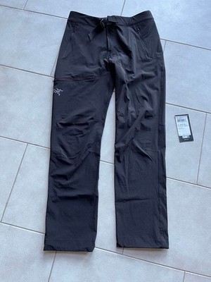 Arc'teryx Gamma Lightweight Pant Mens S Black Softshell Trousers