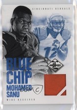 2012 Limited Blue Chip Materials Jerseys Prime 19/25 Mohamed Sanu #16 0c6