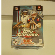 Topps Chrome 2025 NFL Sealed Box Chase Pulsar Parallels Trading Cards