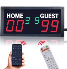 YZ Battery Powered Scoreboard, Portable Digital Cornhole Volleyball Billiard