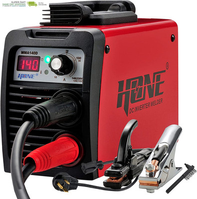 110V/220V Actual 140Amp ARC Welder Machine, IGBT Inverter Digital Display LCD We